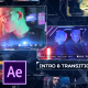Cyber Network Intro and Transitions - VideoHive Item for Sale