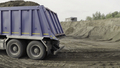 Mining dump truck working at the sand quarry. Scene. Industrial background at the quarry or at the - PhotoDune Item for Sale