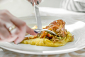 Cooked roast with polenta - PhotoDune Item for Sale