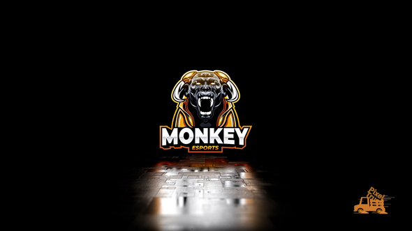 Glitch Logo Reveal alt