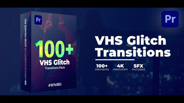 VHS Glitch Transitions