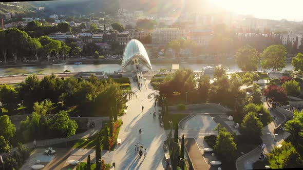 Rike Park In Tbilisi, Georgia