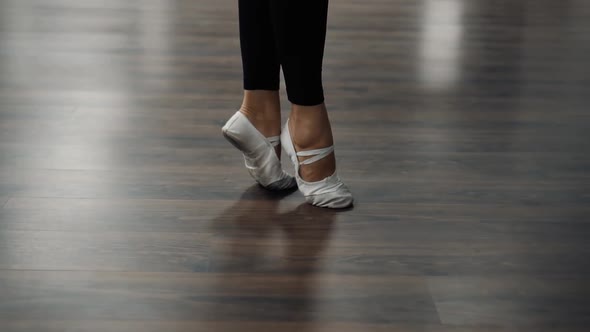 Girl Dancing in a Dance School