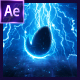 Thunder and Lightning Logo Reveal - VideoHive Item for Sale
