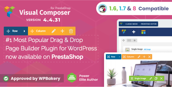 Visual Composer: Page Builder for Prestashop