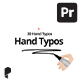 Hand Typos for Premiere Pro - VideoHive Item for Sale