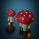 Mushroom house - 3DOcean Item for Sale