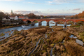 Venta Rapid waterfall, the widest waterfall in Europe and long brick bridge - PhotoDune Item for Sale