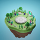 Floating island - 3DOcean Item for Sale