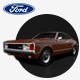 Ford Granada coupe - 3DOcean Item for Sale