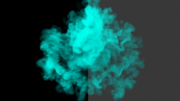 Aqua Smoke Falling Collision alt