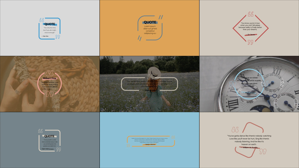 Quotes Titles 2.0 | After Effects alt