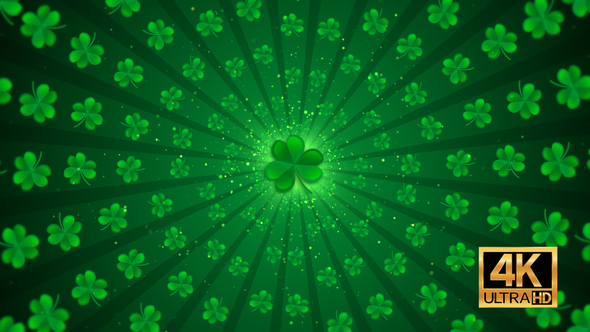 St Patricks Day Background 05 4K