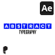 Abstract Typos 05 for After Effects - VideoHive Item for Sale