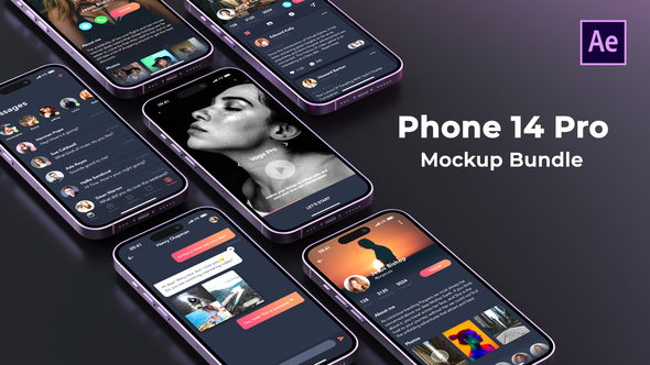 Phone 14 Pro Mockup | App Promo