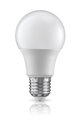 Plastic LED light bulb with e27 Edison screw base isolated on white. - PhotoDune Item for Sale