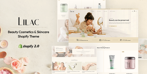 Lilac - Beauty & Cosmetic Shopify Theme