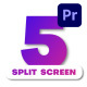 Vertical Multiscreen - 5 Split Screen - VideoHive Item for Sale
