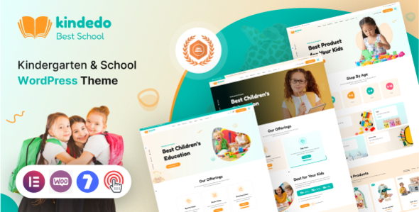 Kindedo - Kindergarten & School WordPress Theme + RTL