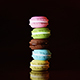Realistic food. 5 colorful macaroons. - 3DOcean Item for Sale