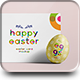 Easter Eggs & Card Mockup - GraphicRiver Item for Sale