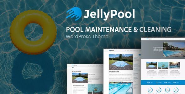 JellyPool - Pool Maintenance & Cleaning WordPress Theme