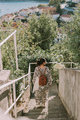 Girl from behind exploring a Croatian town - PhotoDune Item for Sale