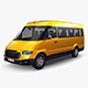 Generic Passenger Van M 2 - 3DOcean Item for Sale