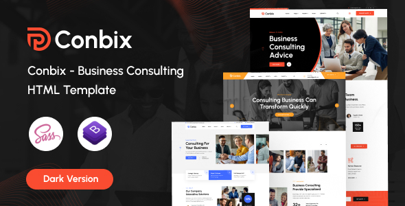 Conbix - Business Consulting HTML Template