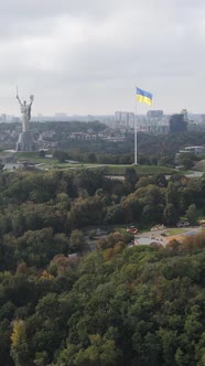 National Flag of Ukraine By Day