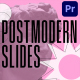 Postmodern Colorful Slides for Premiere Pro - VideoHive Item for Sale