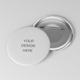 Pin Button, Badge Mockup - GraphicRiver Item for Sale