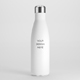 Metal Sport Insulated Water Bottle Mockup - GraphicRiver Item for Sale