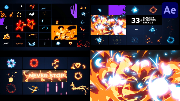 Flash FX Elements Pack | After Effects