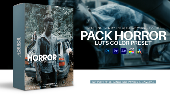 Horror - LUT Color Preset Pack