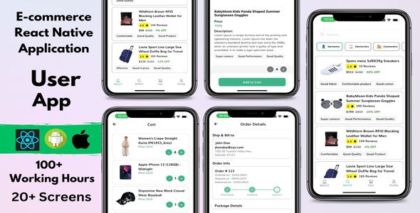 E-commerce React Native User App