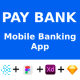 Mobile Banking App | UI Kit | ReactNative | Figma + Sketch + XD FREE | PayBank - CodeCanyon Item for Sale