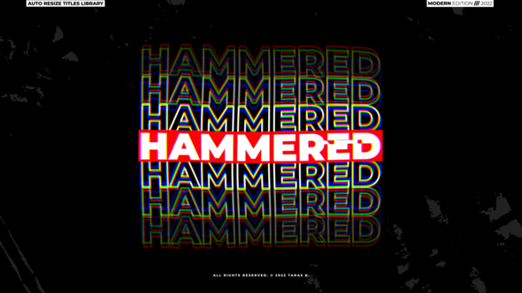 Typography Bold Titles 1.0 \ FCPX alt