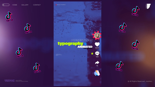 Typography and Modern TikTok Elements alt