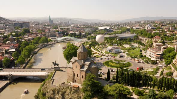 Tbilisi Downtown and Its Attractions