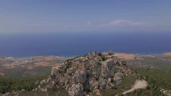 Castle at top of the mountain