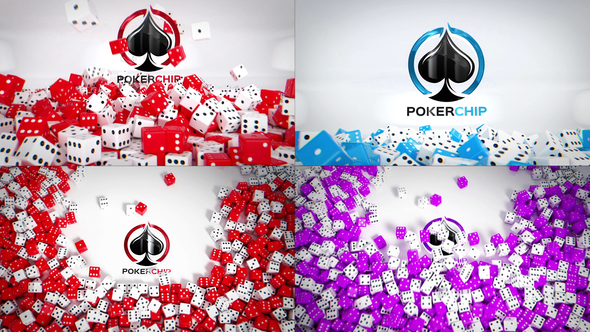Casino Play Dices Logo Reveals
