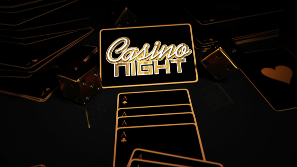 Playing Cards Casino Logo Reveals