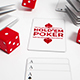 White Playing Cards Online Logo Reveals - VideoHive Item for Sale