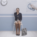 Woman with toothache at the hospital - PhotoDune Item for Sale