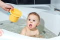 The delightful child bathing in water - PhotoDune Item for Sale