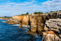 View of Boca do Inferno a rock formation in the coast of Cascais - PhotoDune Item for Sale