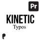 Kinetic Typos for Premiere Pro - VideoHive Item for Sale