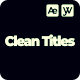 Clean Titles - VideoHive Item for Sale