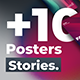 10 Posters IG Stories | Premiere Pro - VideoHive Item for Sale